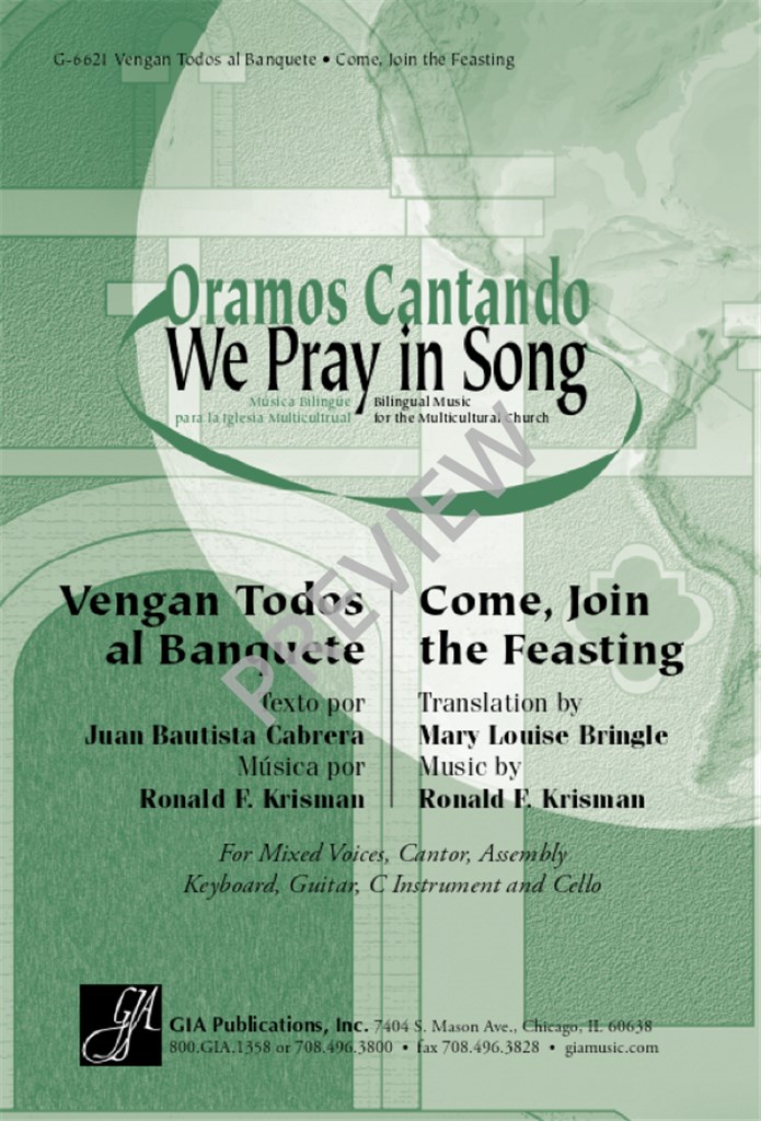 Vengan Todos/Come Join the Feasting
